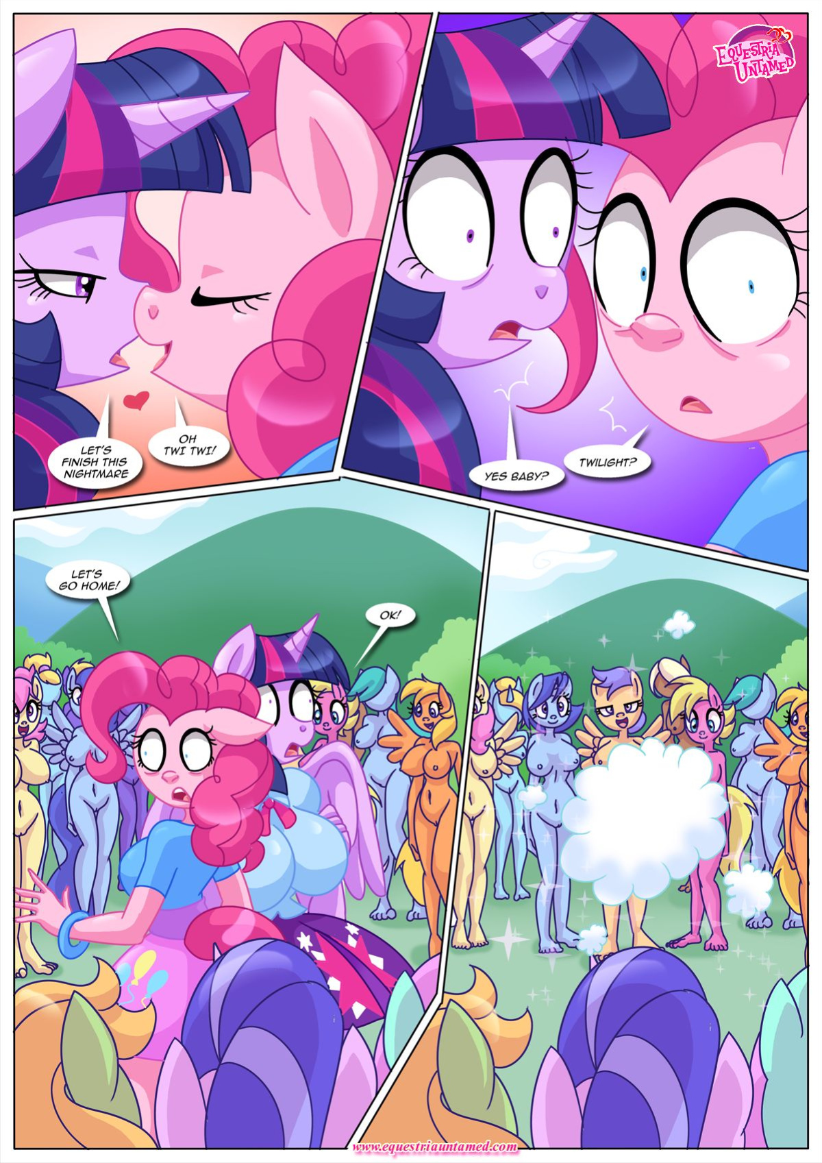 [Palcomix] Lesbian Bed Death Makes Lesbians Go Crazy
