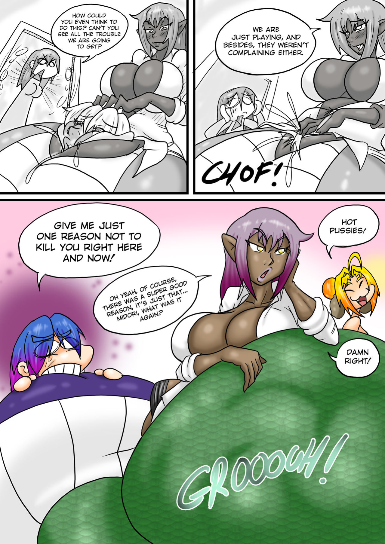 [Natsumemetalsonic] Naga´s Story 3, The Vore Club.