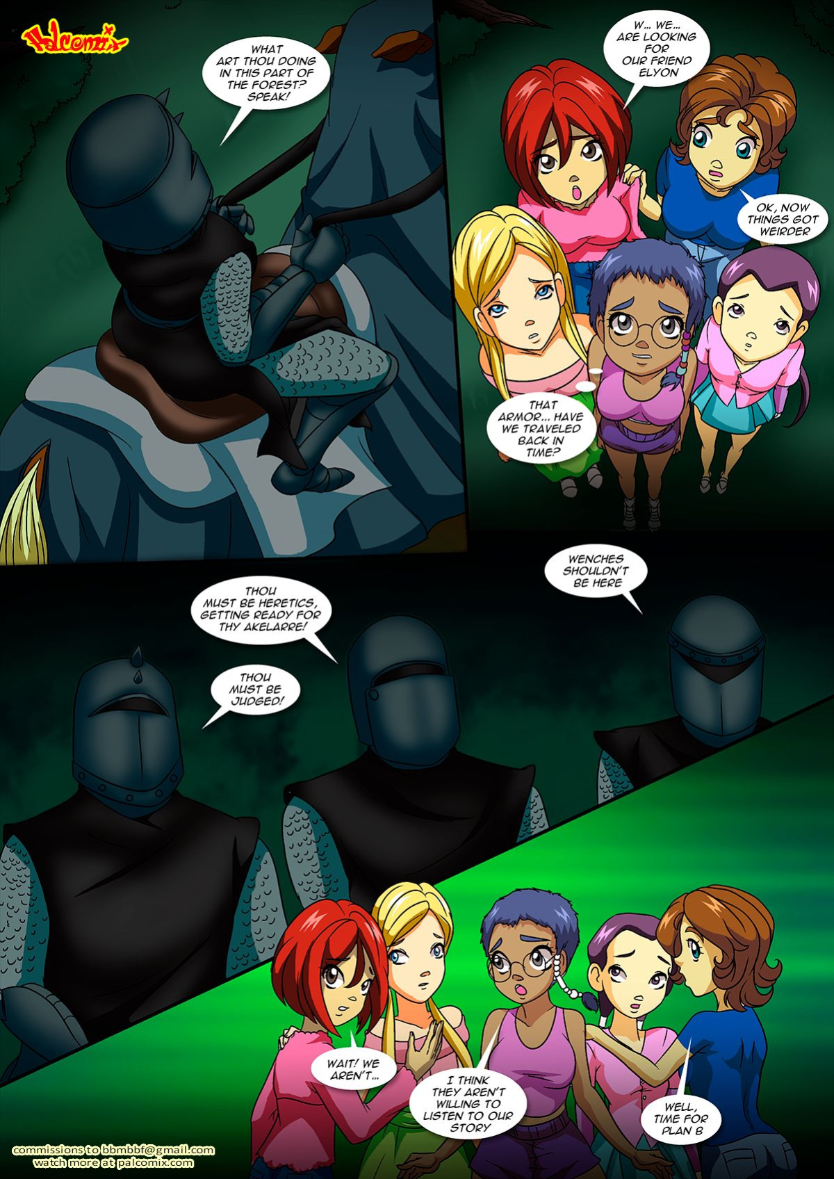[Palcomix] W.I.T.C.H. Inquisition Slaves