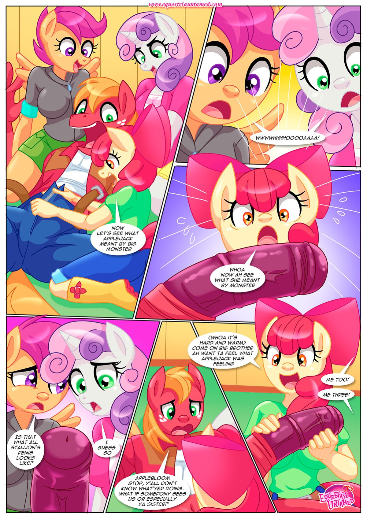 [Palcomix] Applejack's Secret Is Out