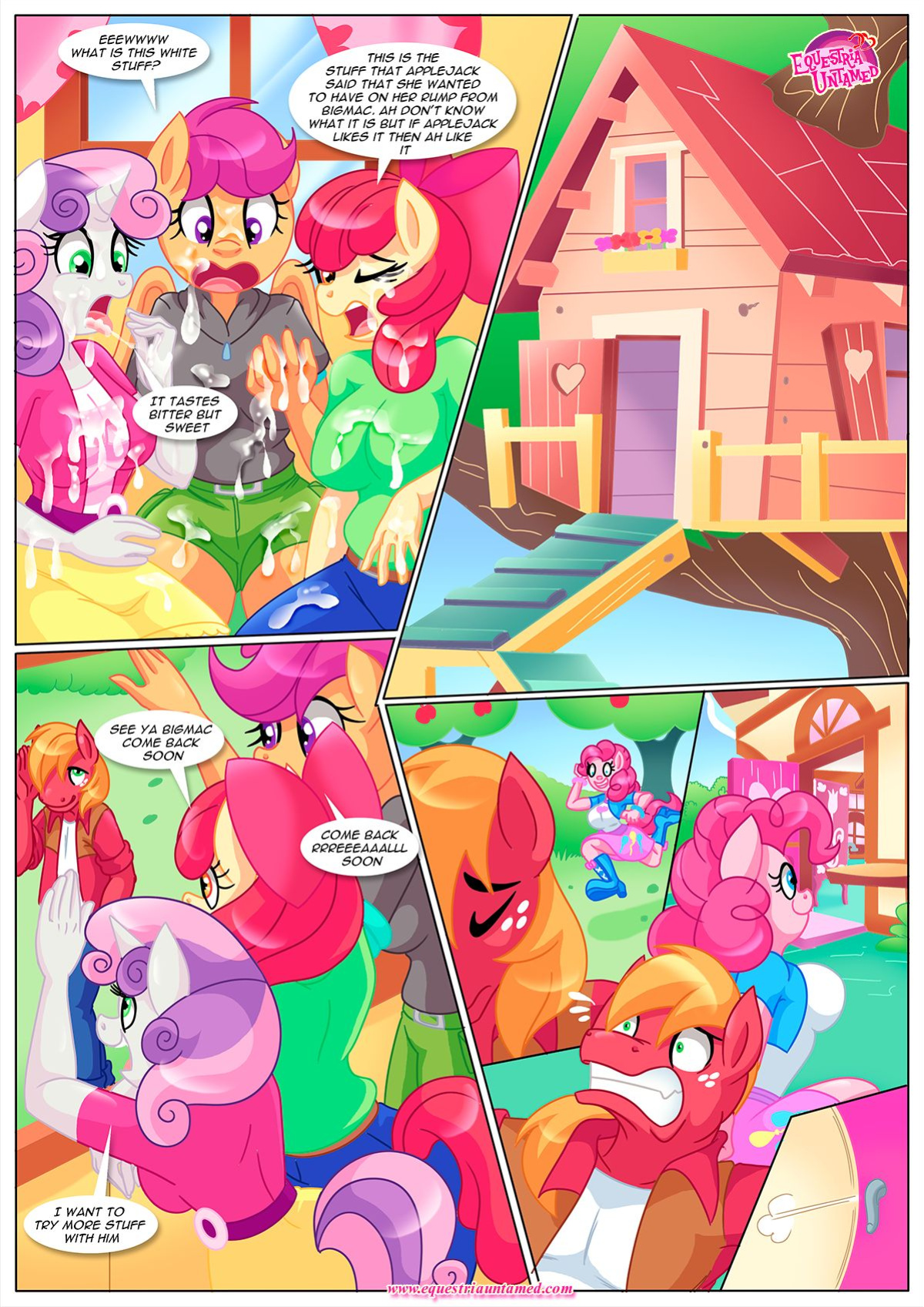 [Palcomix] Applejack's Secret Is Out