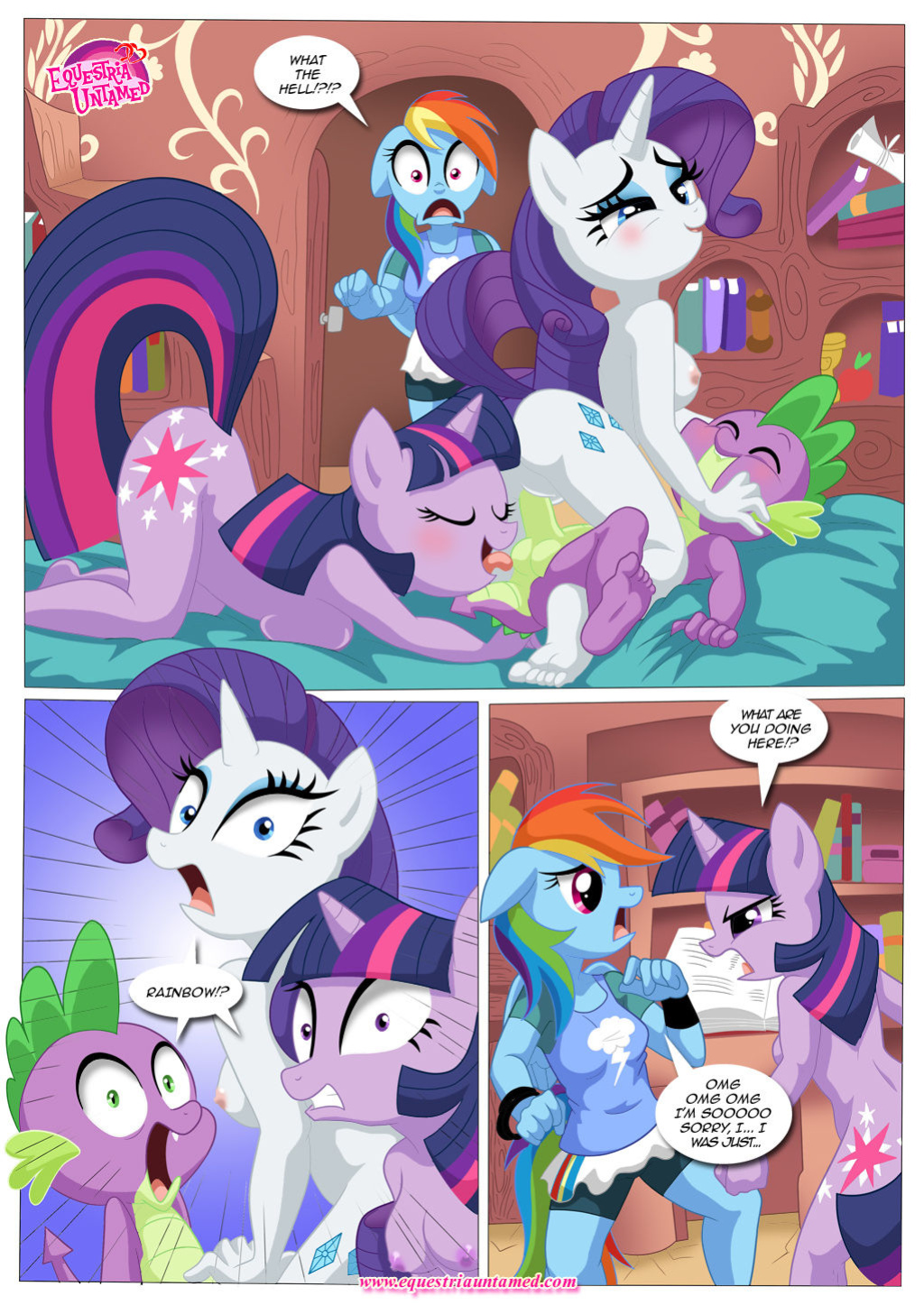 [Palcomix] My Little Orgy | My Little Pony Friendship is Magic