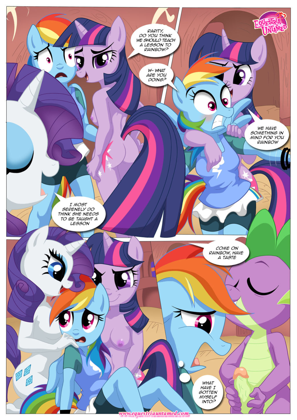 [Palcomix] My Little Orgy | My Little Pony Friendship is Magic