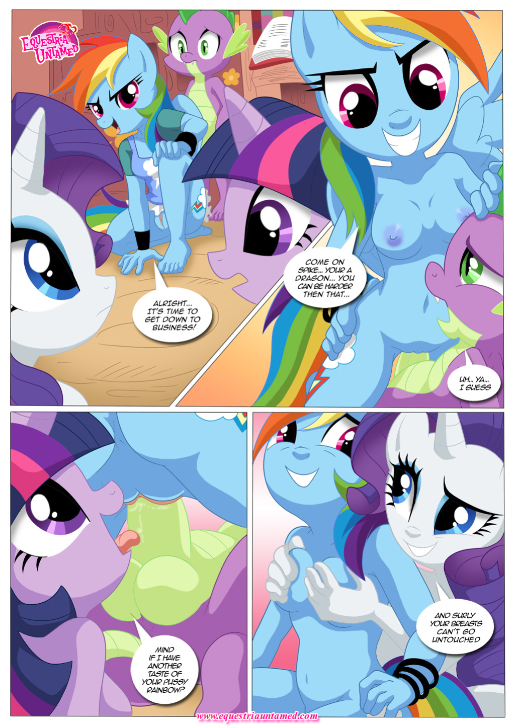 [Palcomix] My Little Orgy | My Little Pony Friendship is Magic