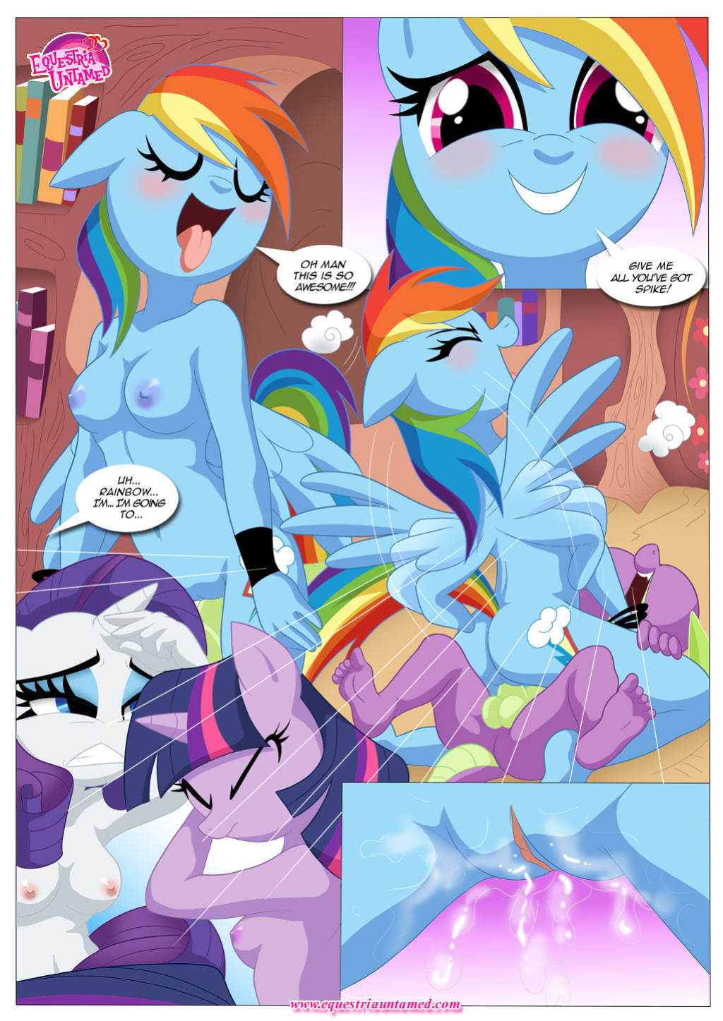 [Palcomix] My Little Orgy | My Little Pony Friendship is Magic