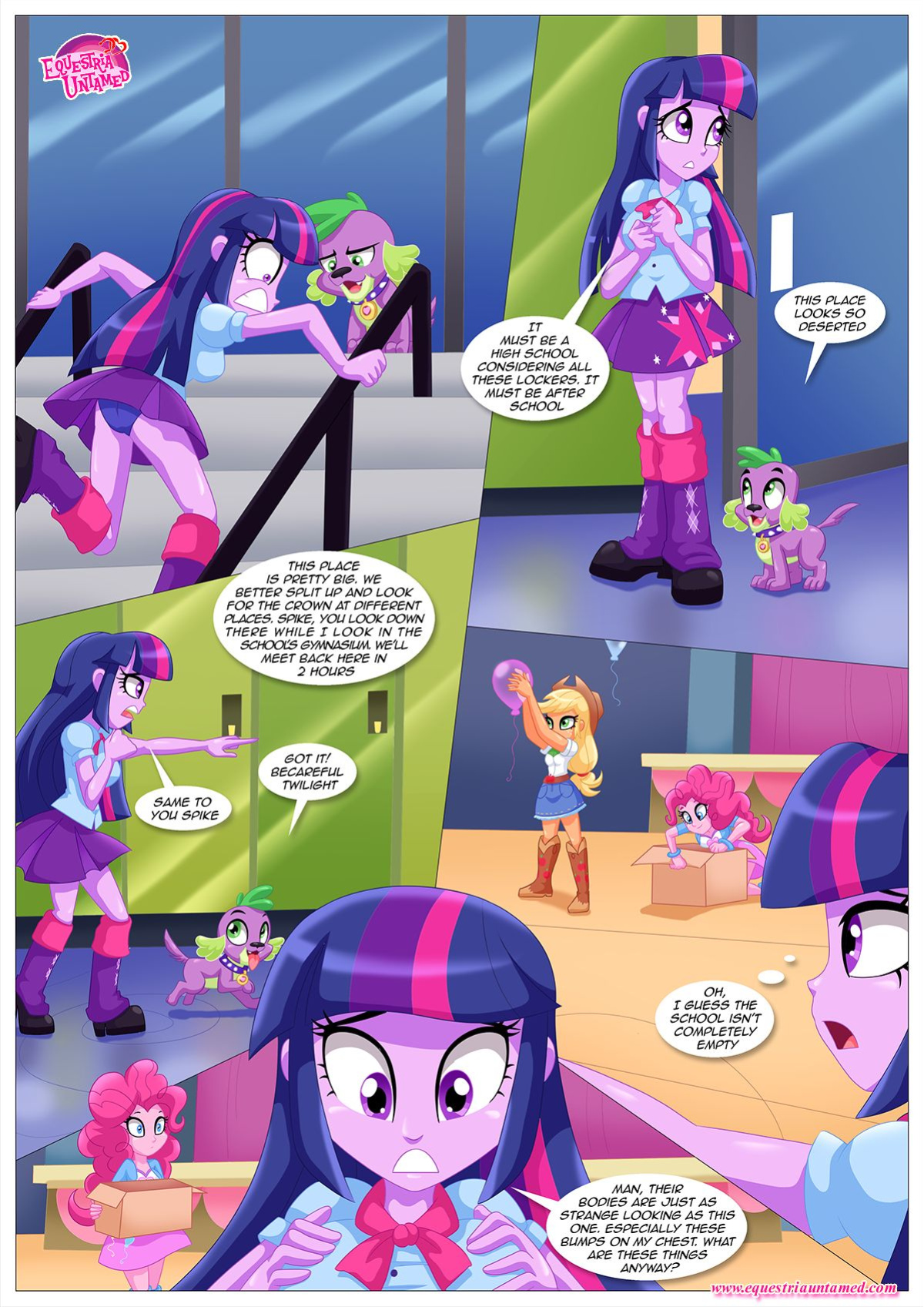 [Palcomix] Sexquestria Girls | My Little Pony Equestria Girls
