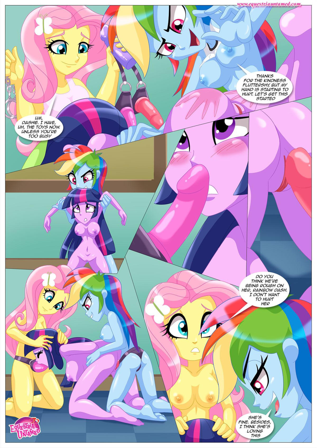 [Palcomix] Sexquestria Girls | My Little Pony Equestria Girls