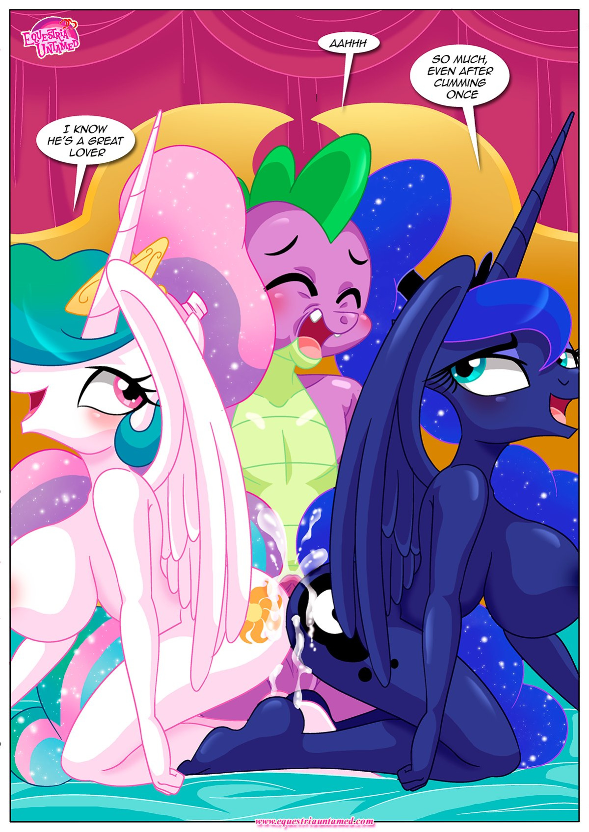 [Palcomix] The Night The Sun and Moon Cum Together
