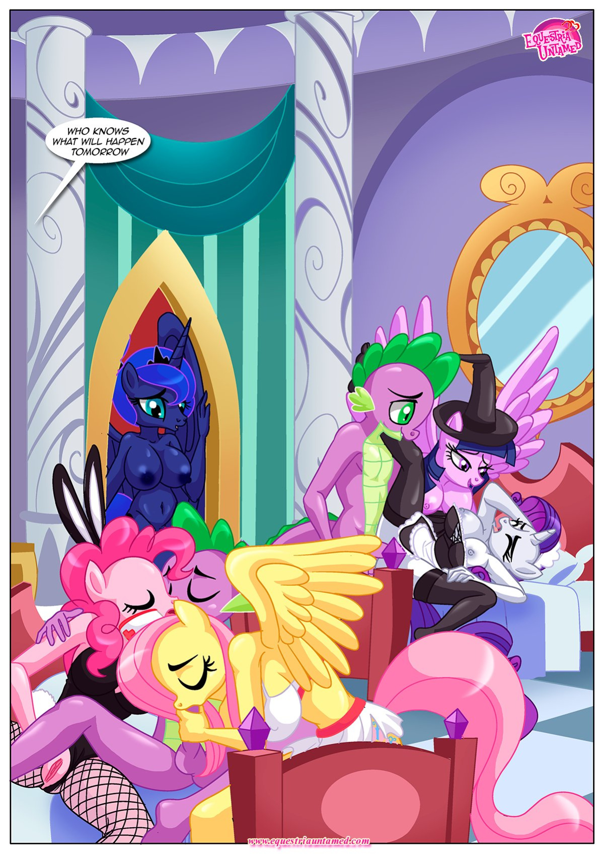 [Palcomix] The Night The Sun and Moon Cum Together