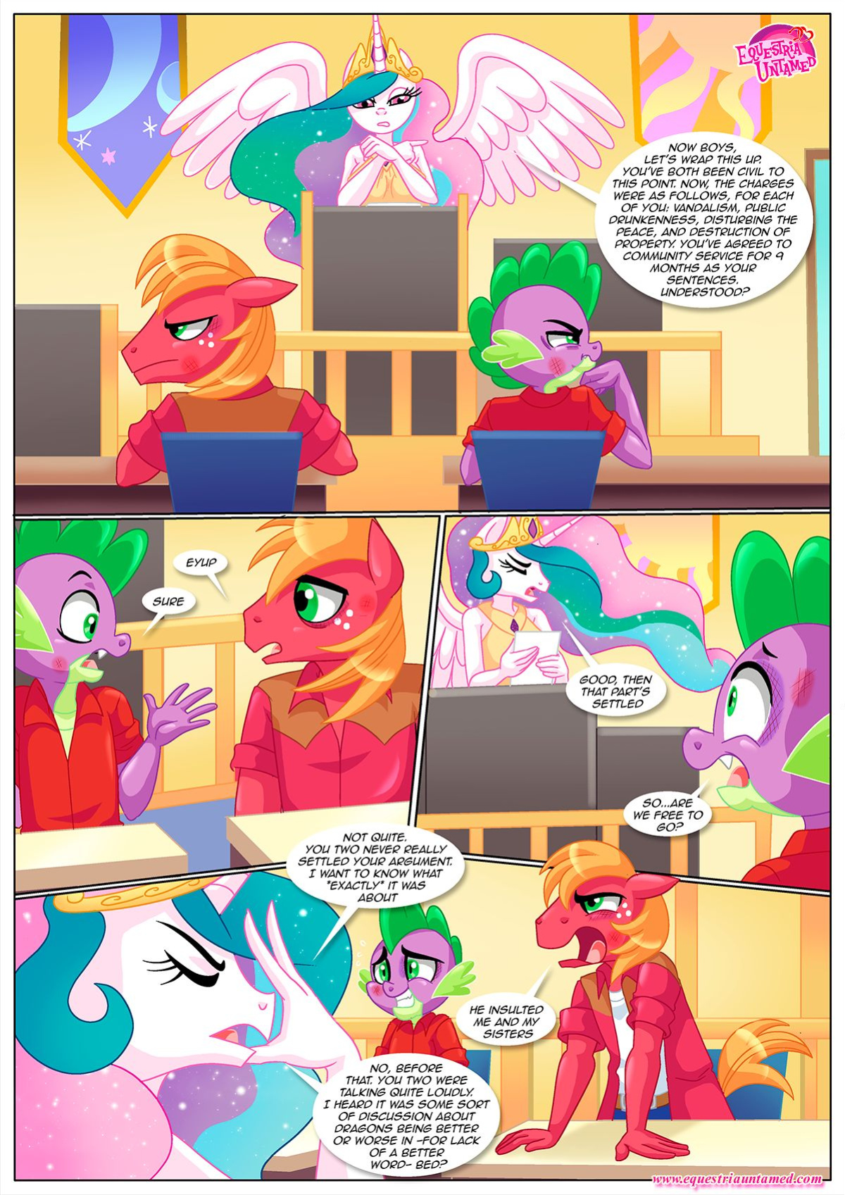 [Palcomix] How Equestria Settles Disputes