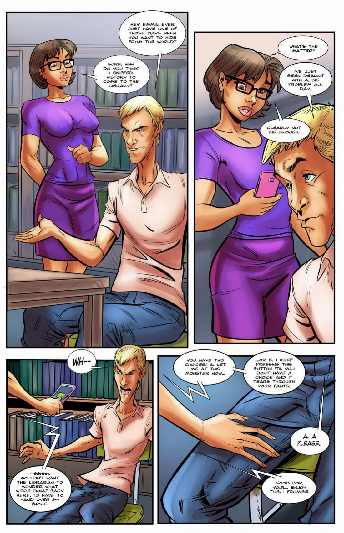 BotComics - Remote out of Control – Cocking it Up