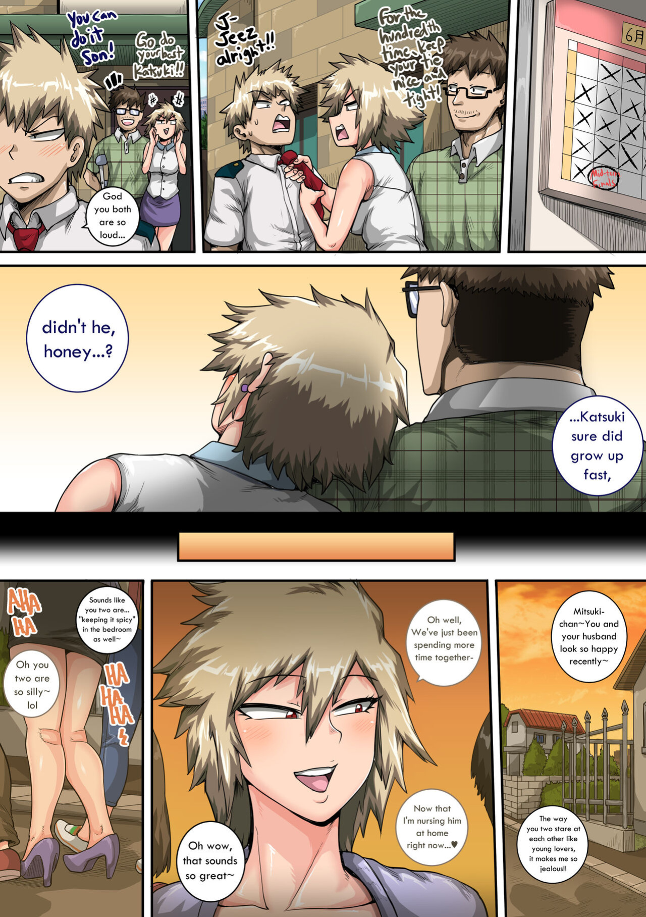 [Juicebox Factory (Juna Juna Juice)] Summer Vacation With Bakugo's Mom Part Two