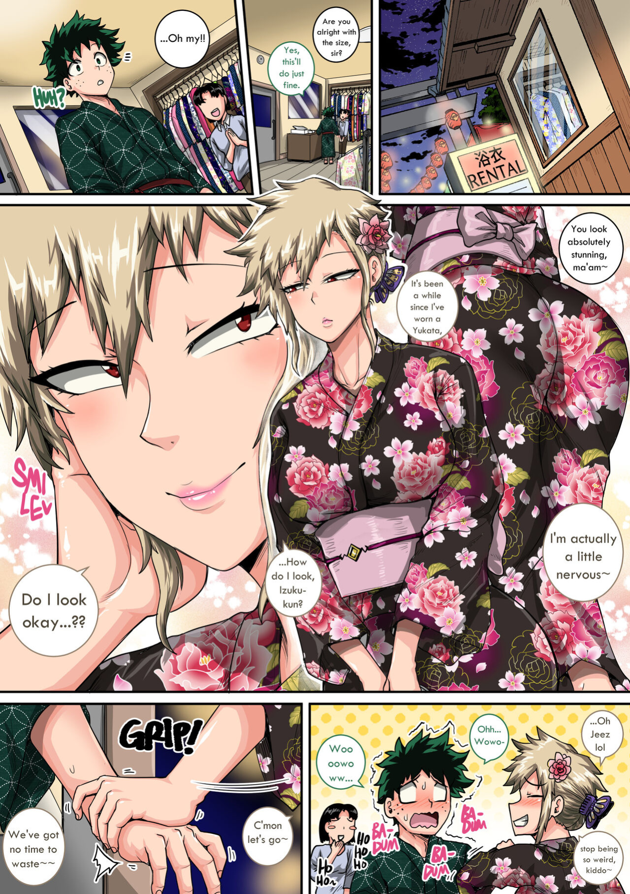 [Juicebox Factory (Juna Juna Juice)] Summer Vacation With Bakugo's Mom Part Two