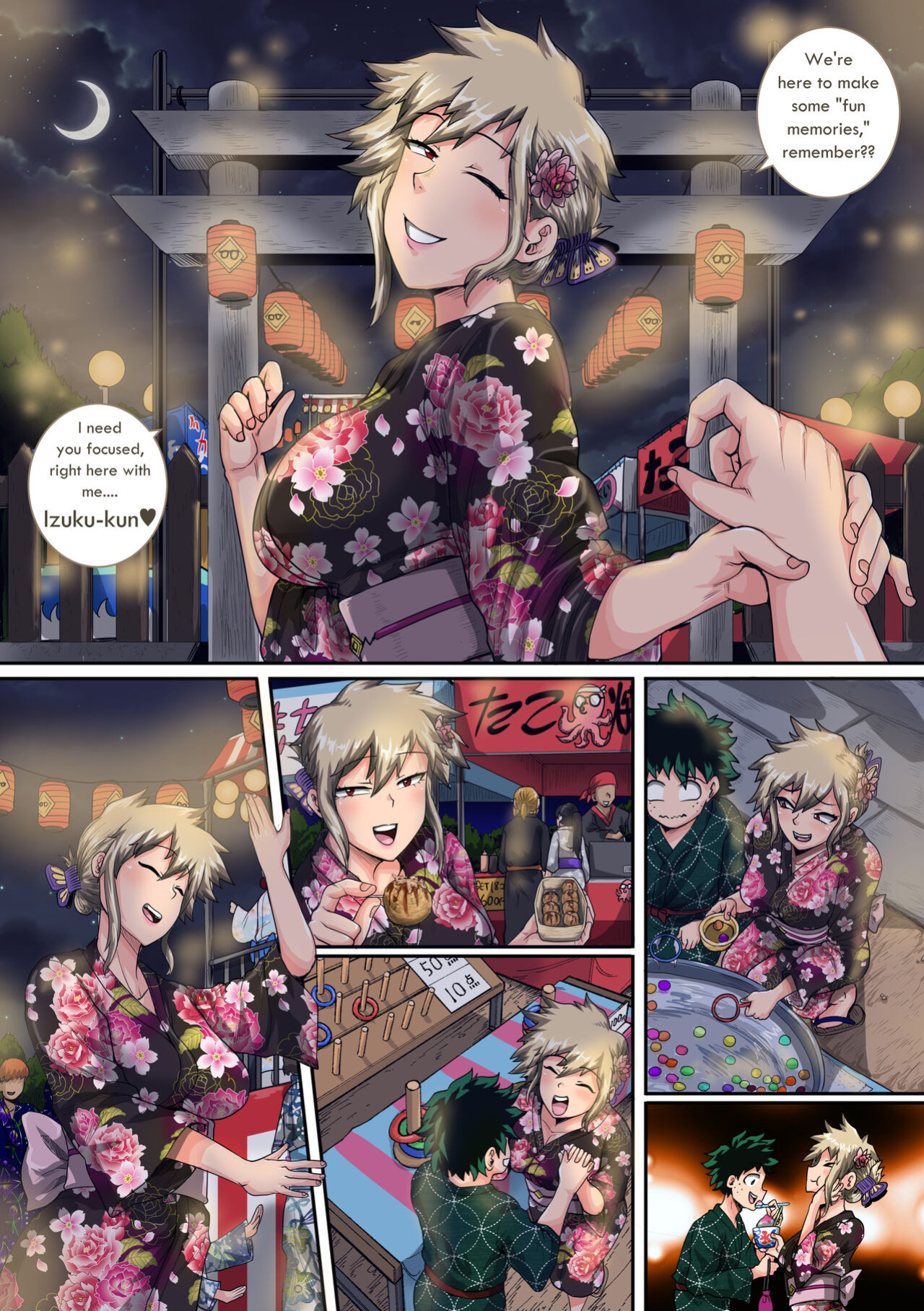 [Juicebox Factory (Juna Juna Juice)] Summer Vacation With Bakugo's Mom Part Two