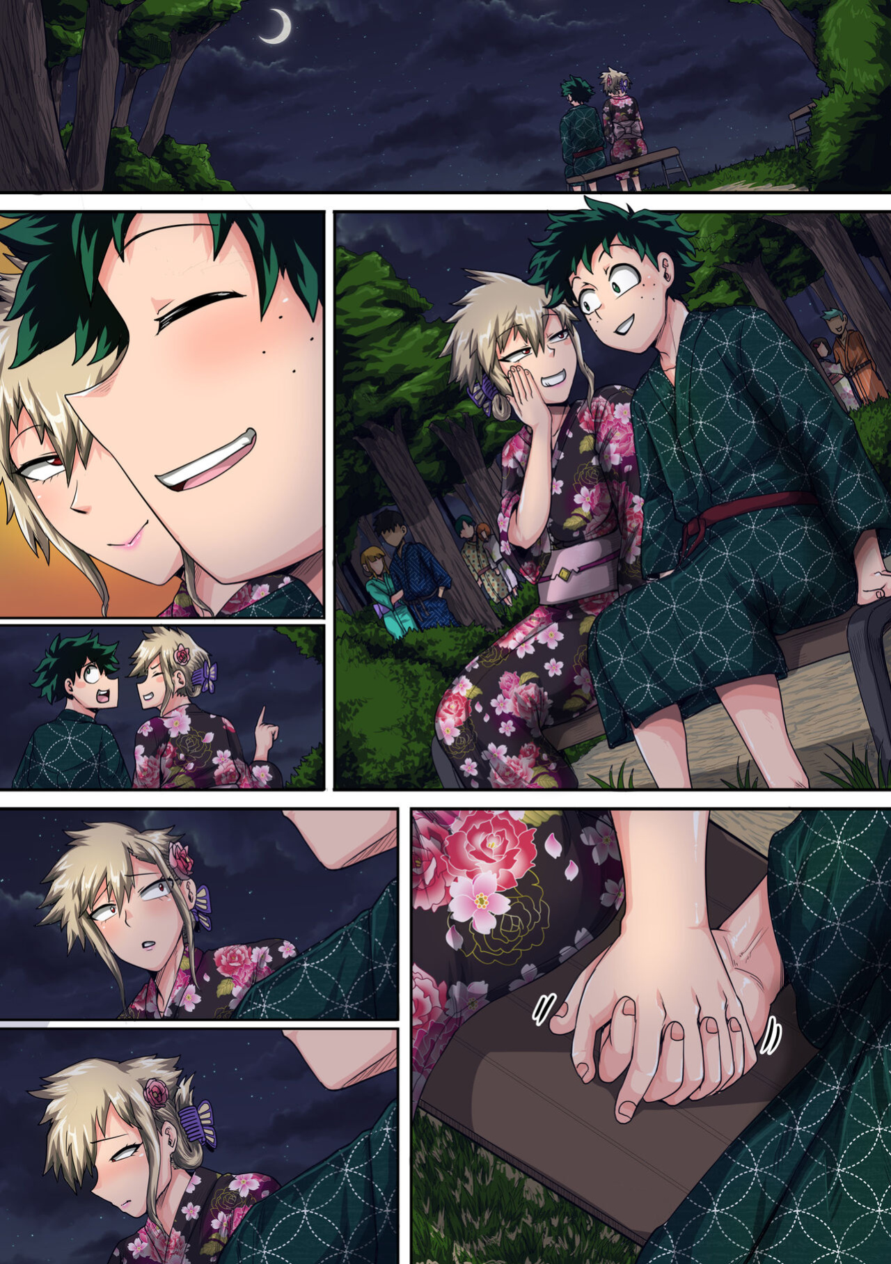 [Juicebox Factory (Juna Juna Juice)] Summer Vacation With Bakugo's Mom Part Two