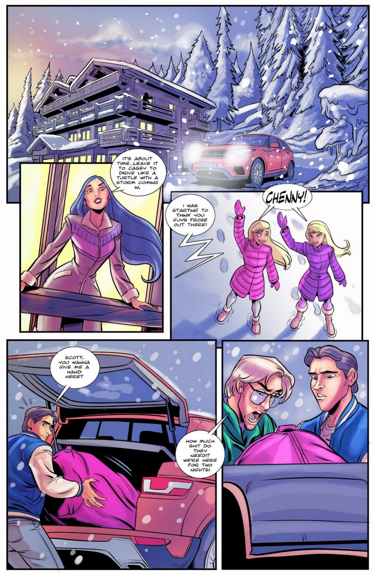 BotComics - Snowed in
