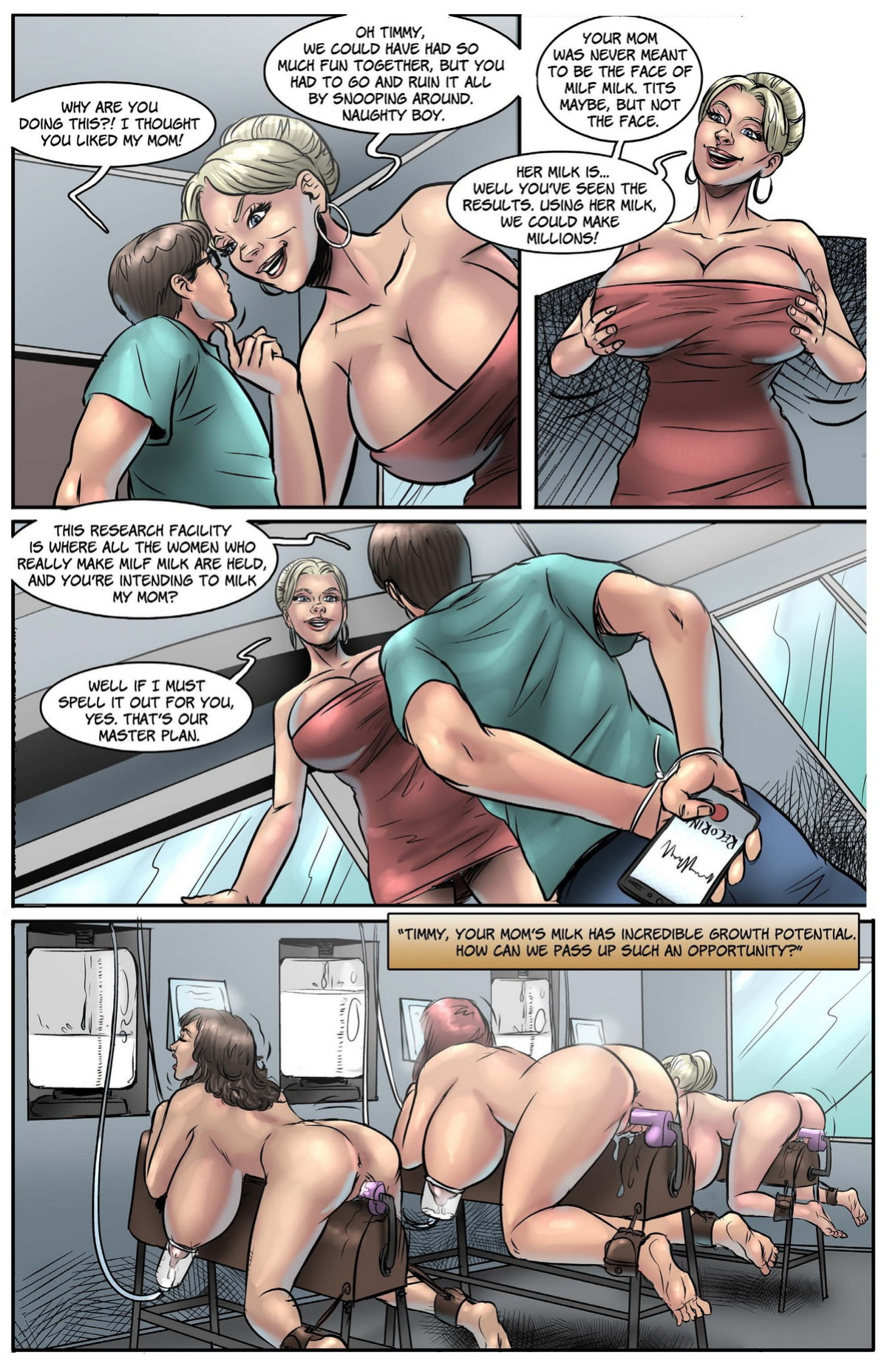 BotComics - Milf Milk