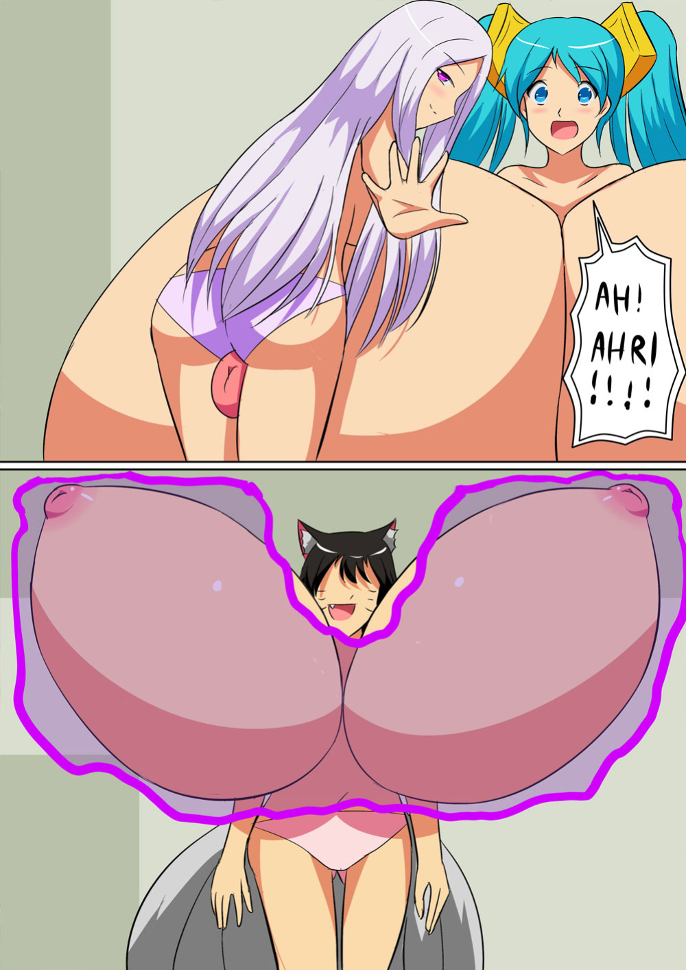 [Xano501] Ahri x Sona x Syndra: Growing Funny