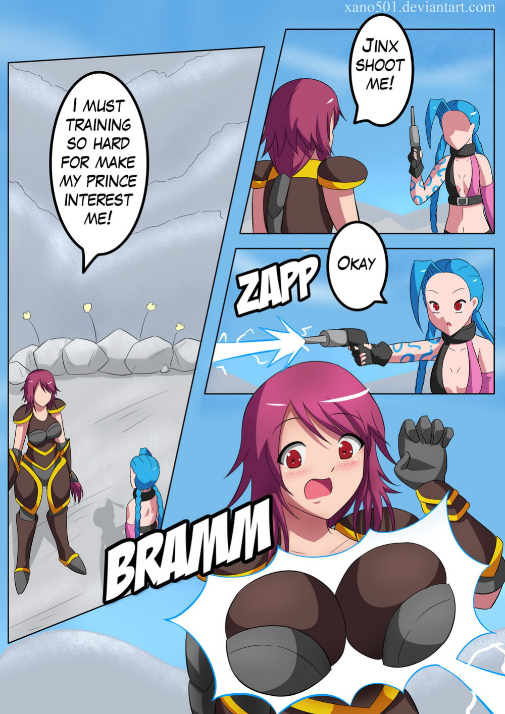 [Xano501] Shyvana and Boob Gun