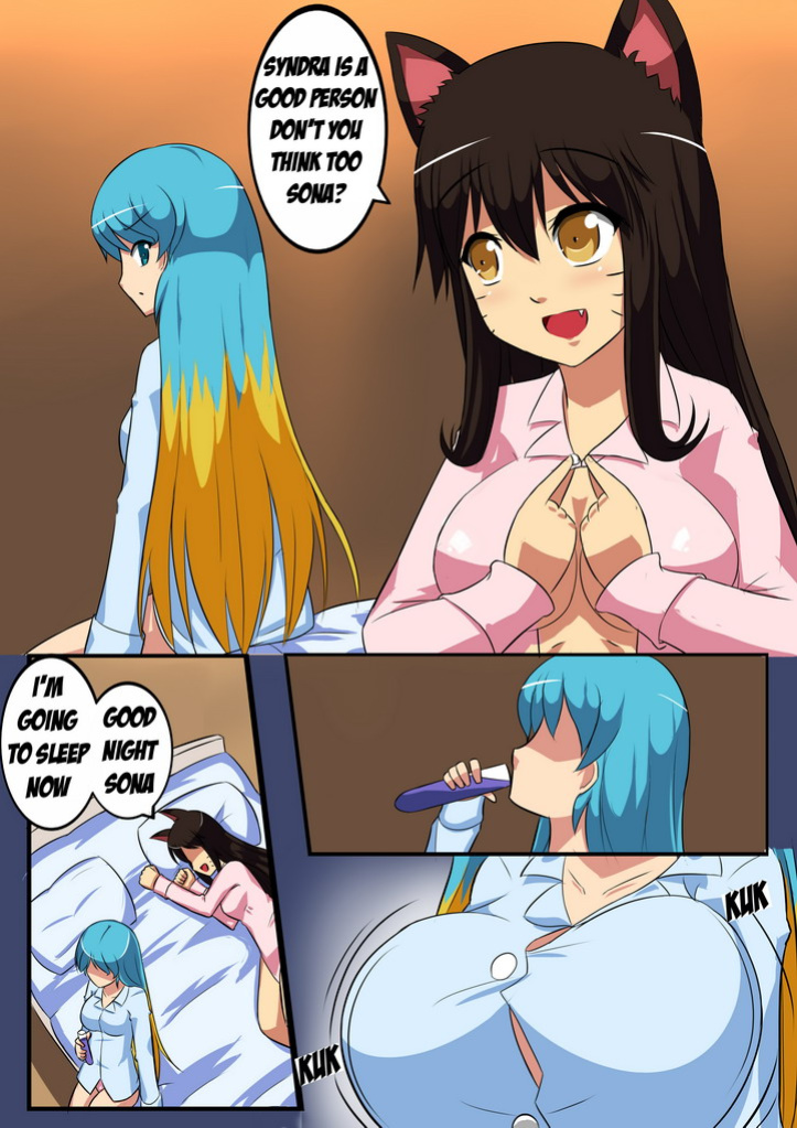 [Xano] Sona x Ahri Lovely Boobies