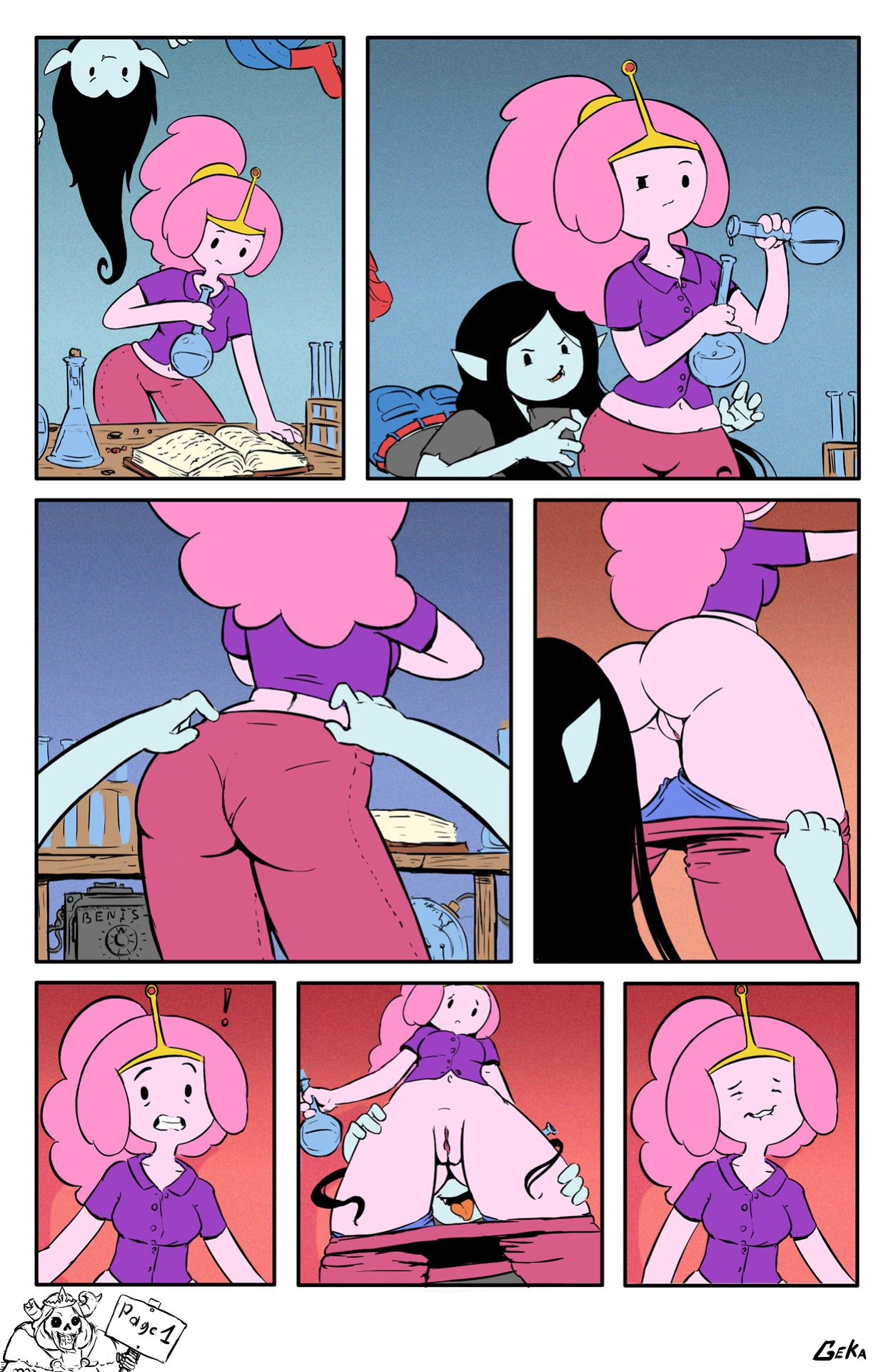 [Gekasso] Marceline x PB
