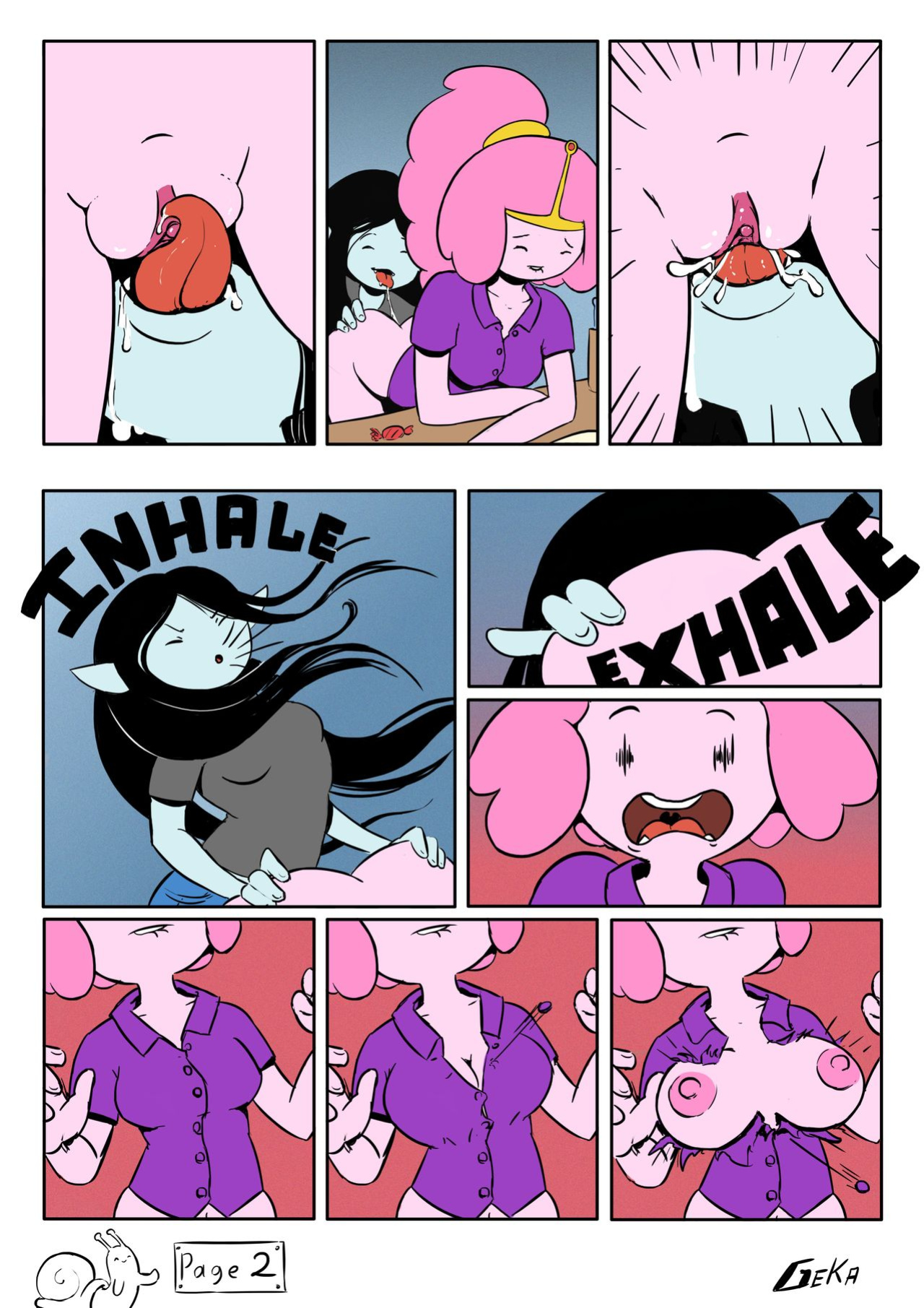 [Gekasso] Marceline x PB