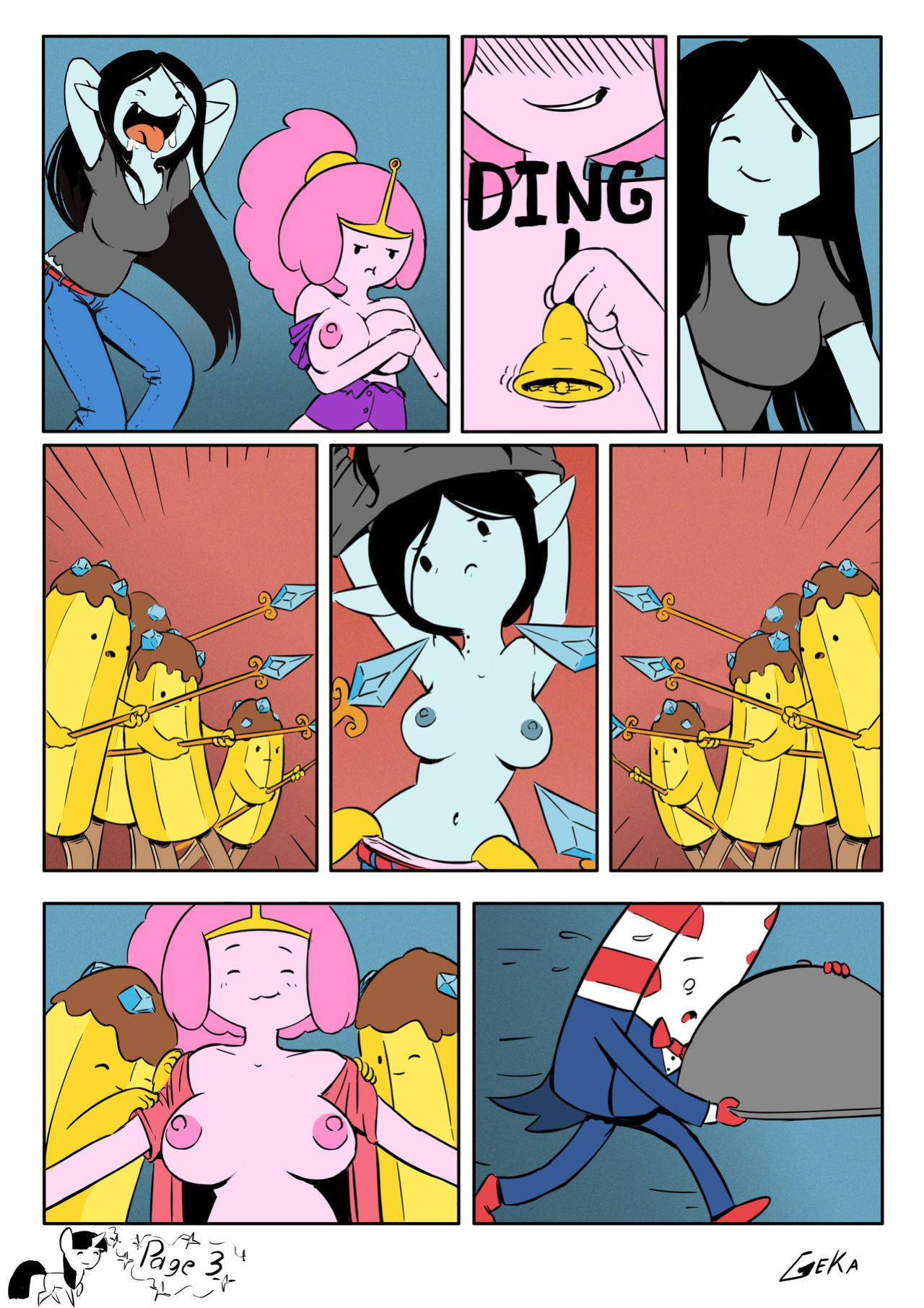[Gekasso] Marceline x PB