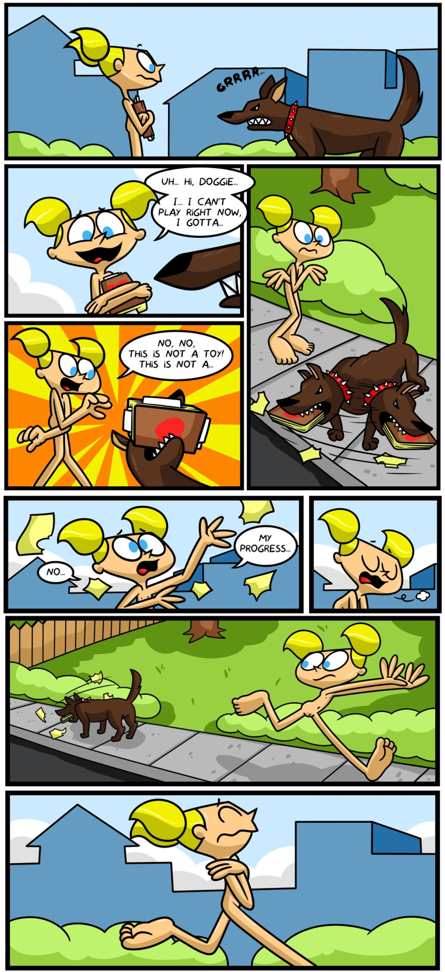 [Xierra099] Dee Dee´s strips