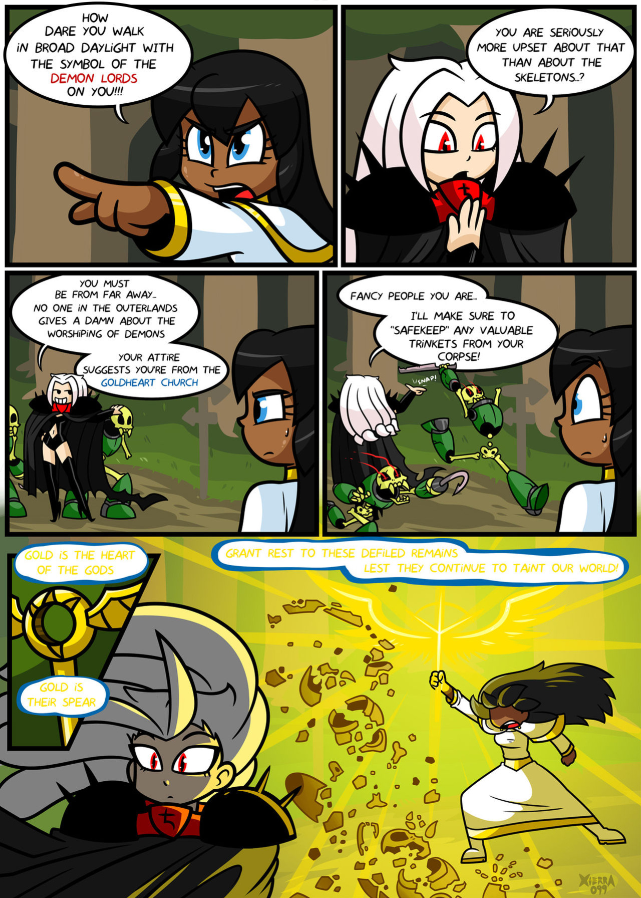 [Xierra099] Bright Darkness- The Priestess And The Witch