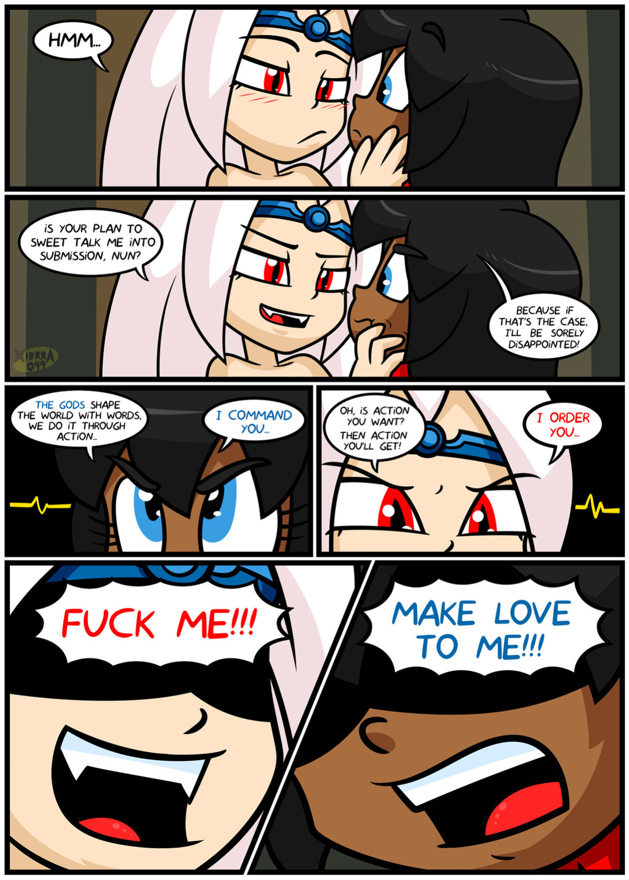 [Xierra099] Bright Darkness- The Priestess And The Witch