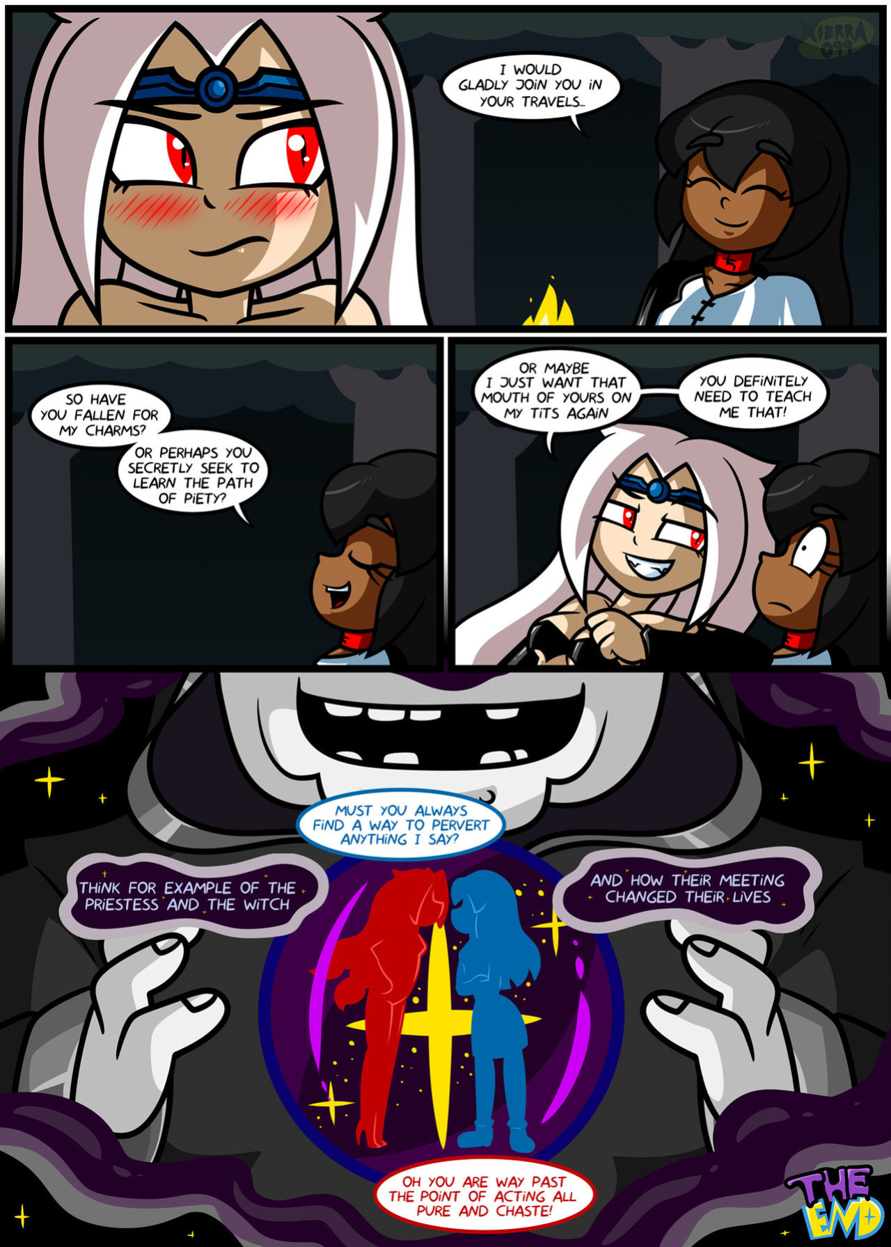 [Xierra099] Bright Darkness- The Priestess And The Witch