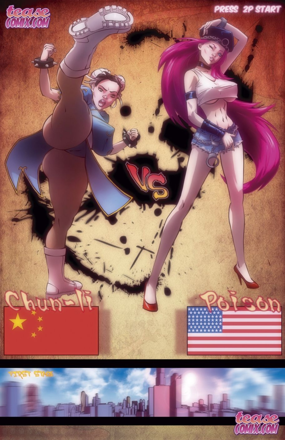[TeaseComix (Kaizen2582)] Here Cums A New Challenger