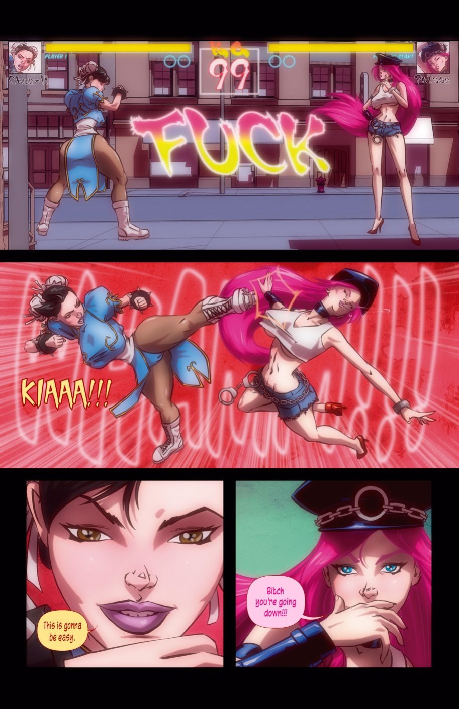 [TeaseComix (Kaizen2582)] Here Cums A New Challenger