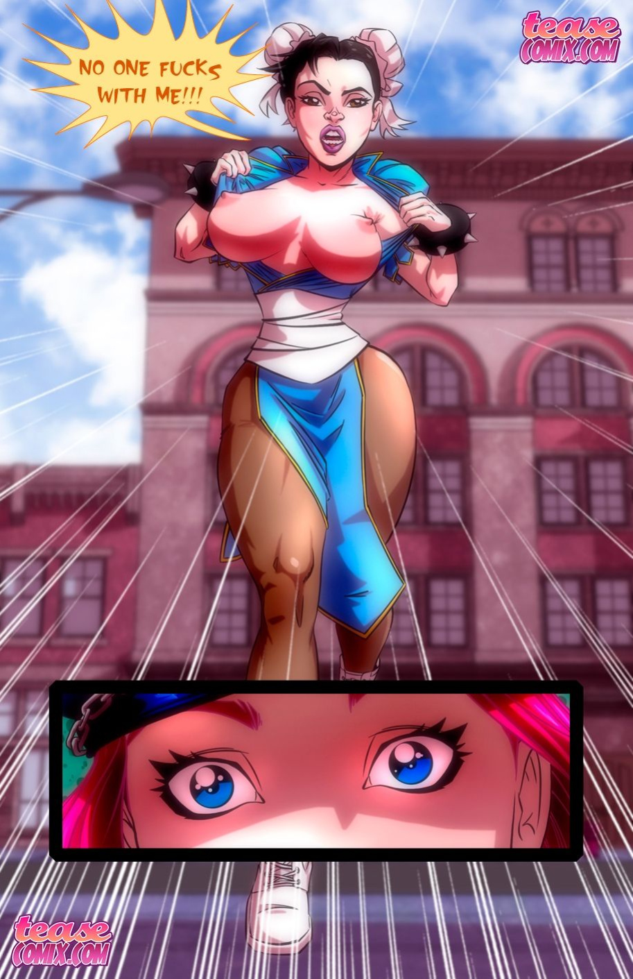 [TeaseComix (Kaizen2582)] Here Cums A New Challenger