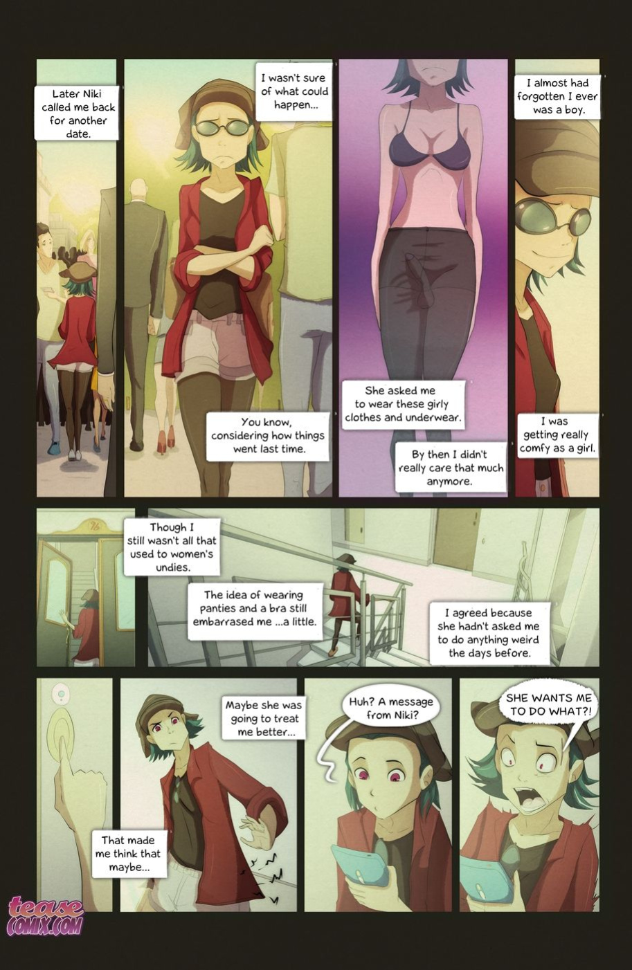 [TeaseComix (Fixxxer)] She Is Riley #1-4