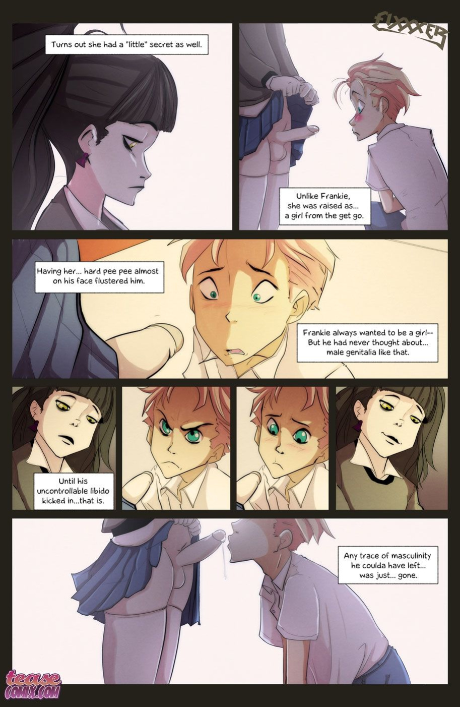 [TeaseComix (Fixxxer)] She Is Riley #1-4