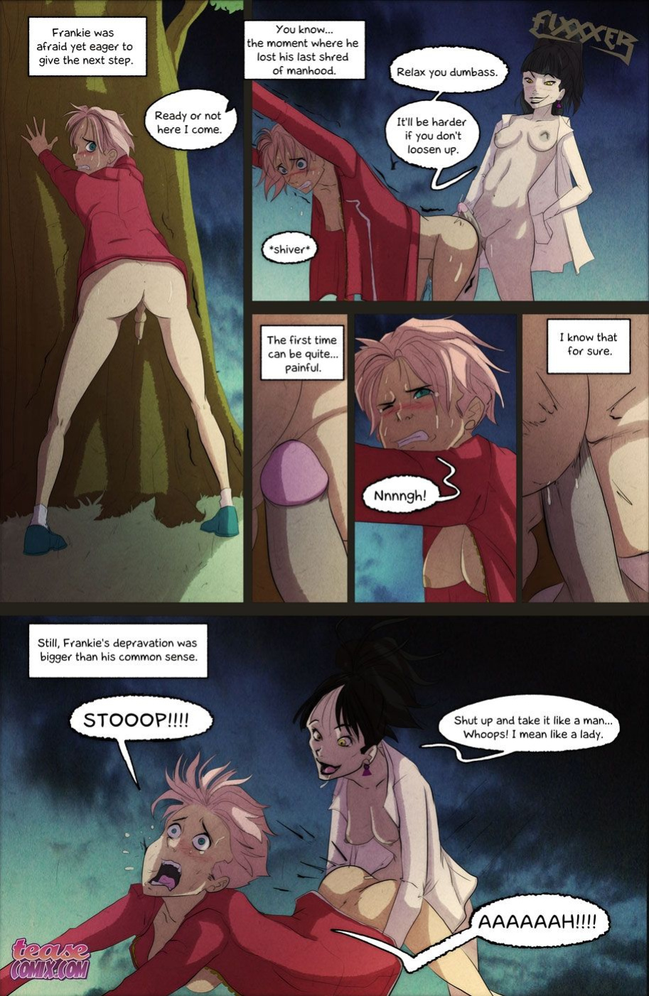 [TeaseComix (Fixxxer)] She Is Riley #1-4