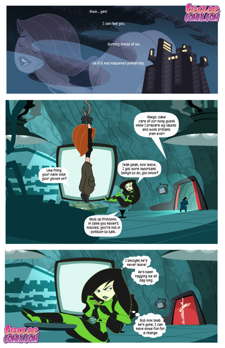 [TeaseComix (Gaspont)] Kim Loves Shego