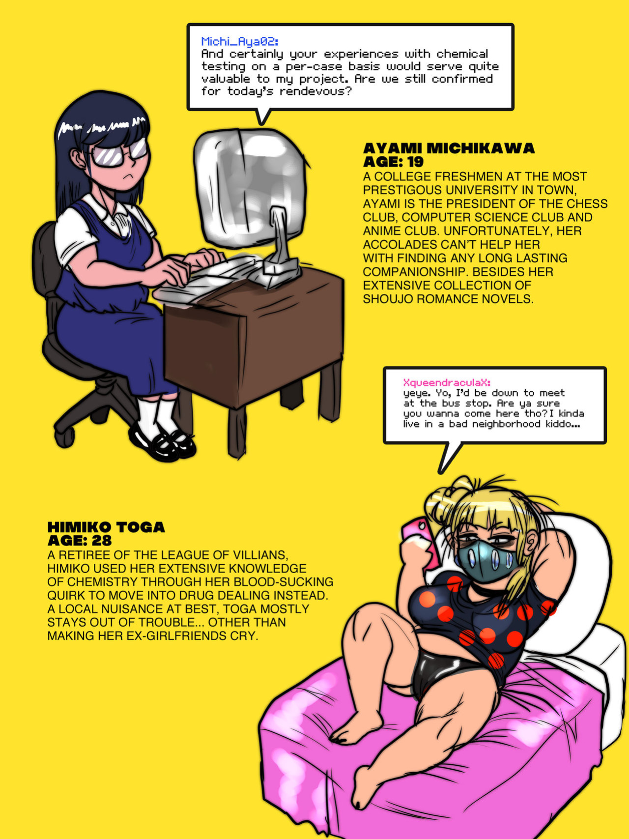 [My Hero Academia] Pill Mommy: Your Local Bad Girl Fantasy