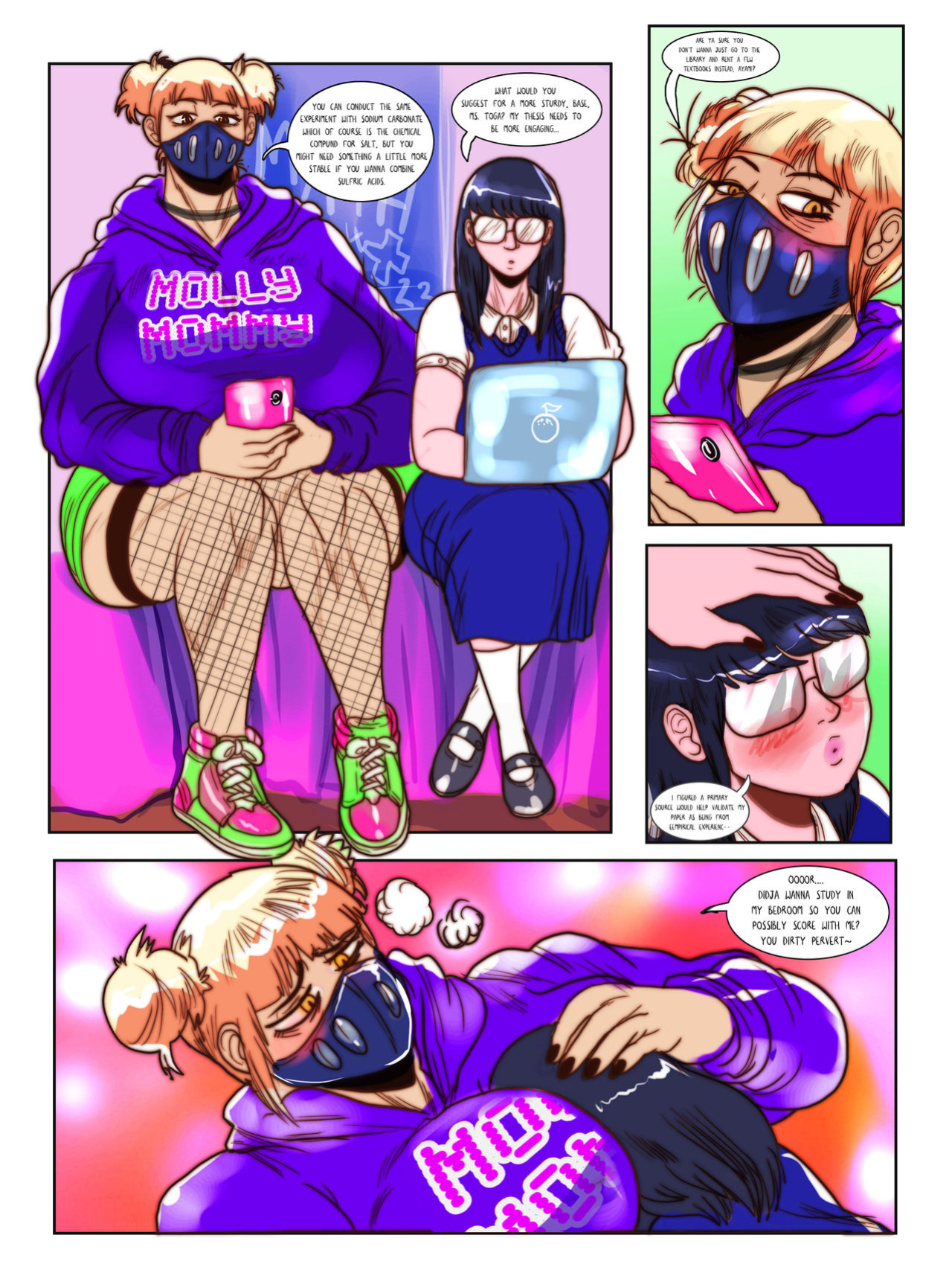 [My Hero Academia] Pill Mommy: Your Local Bad Girl Fantasy