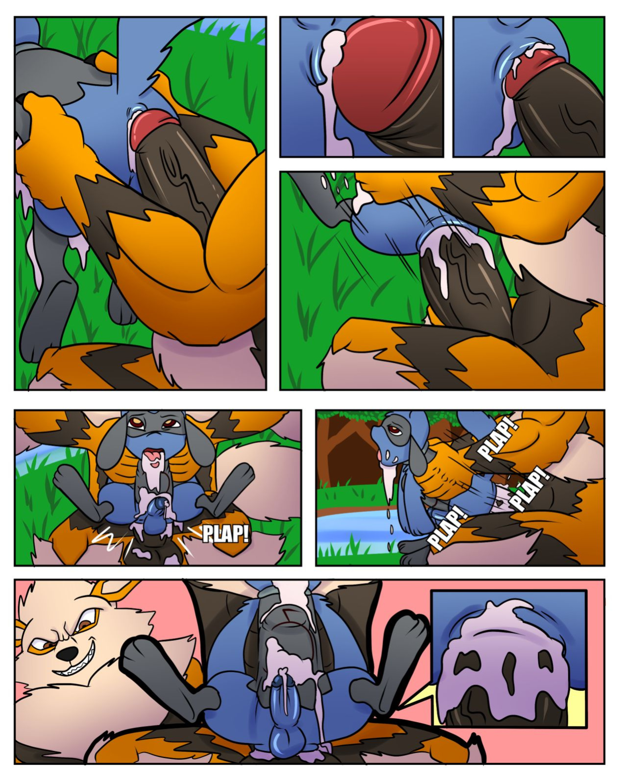 [JayKasai] Wet an Arcanine, Drench a Riolu