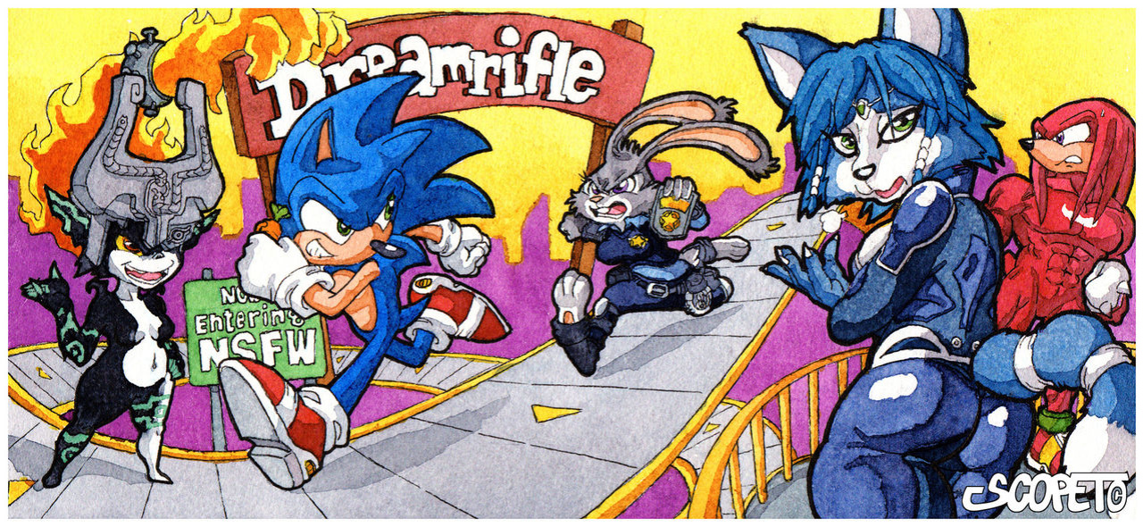 [Escopeto & Dreamcastzx1] King takes Queens (Sonic the Hedgehog)