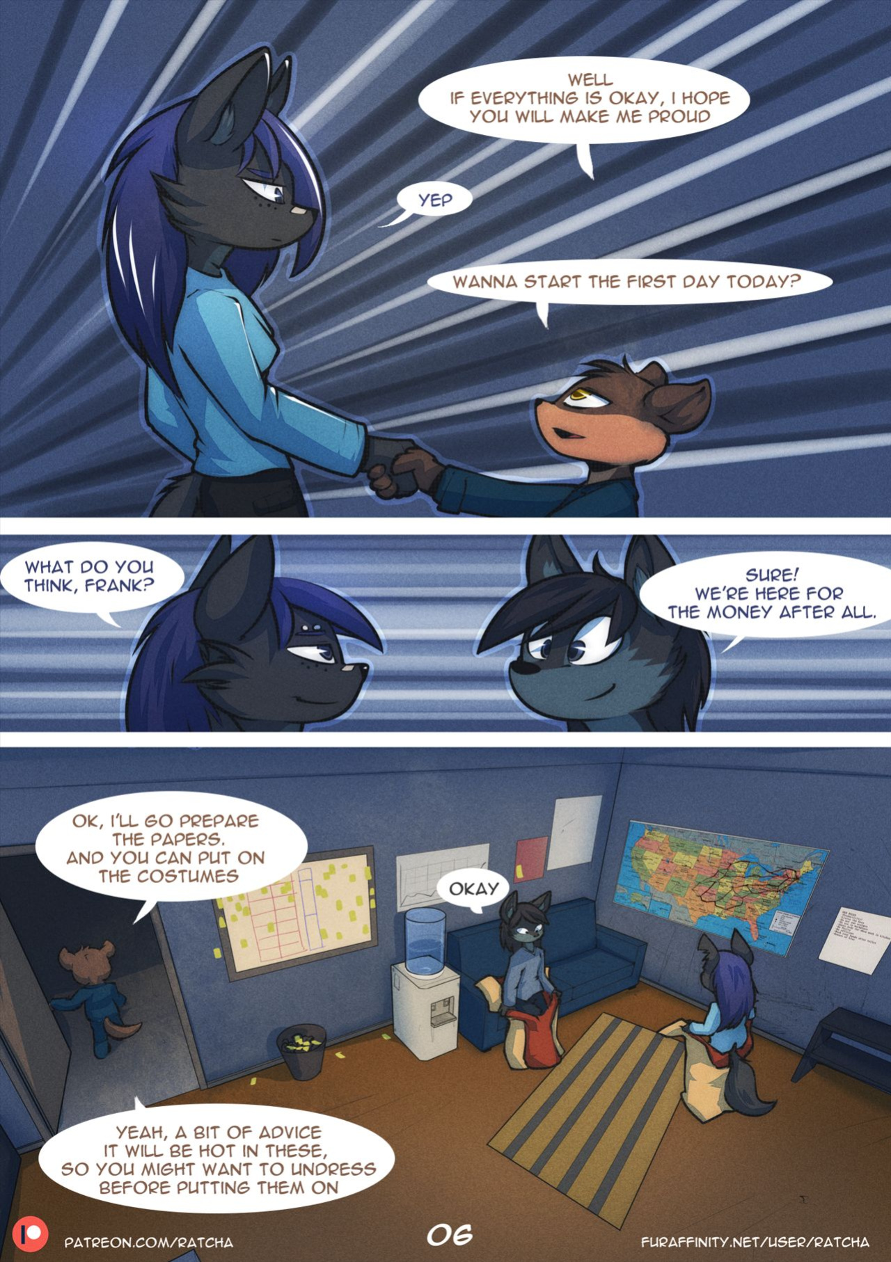 [Ratcha] A New Job