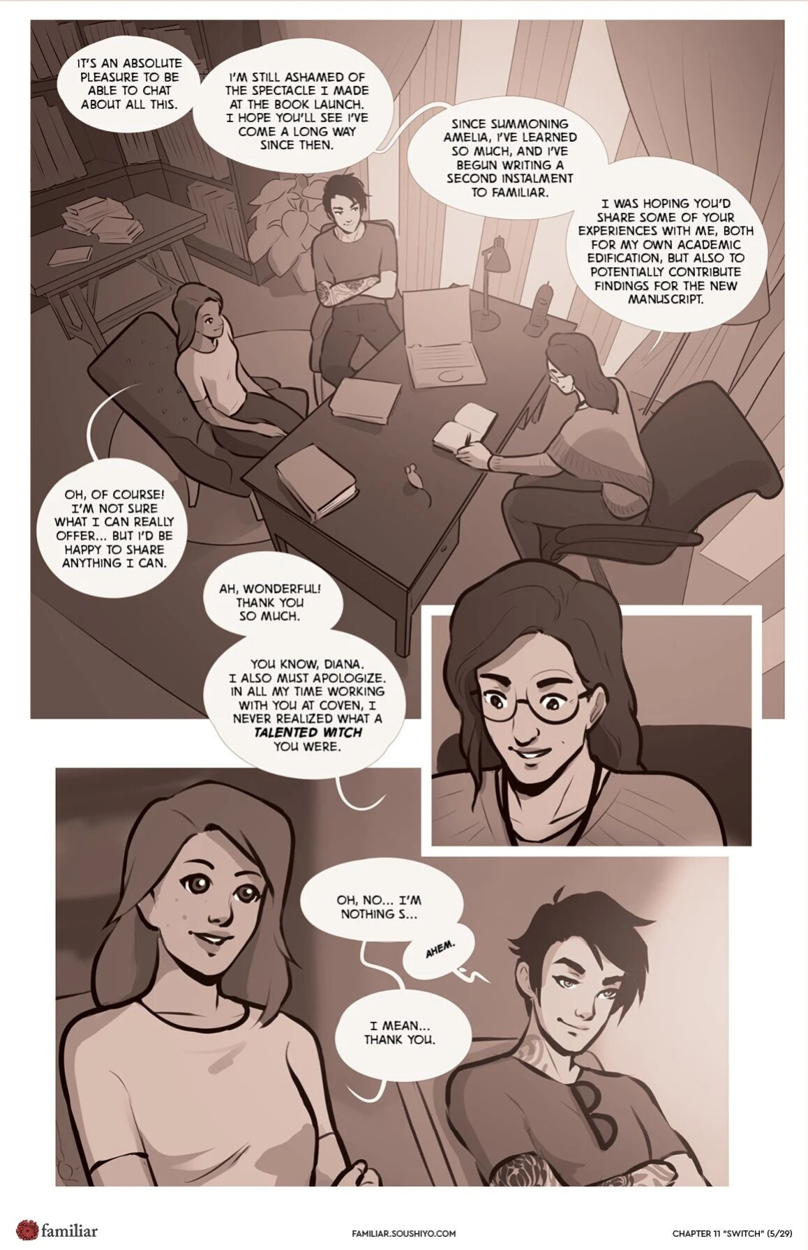 Familiar [Soushiyo] - Act 2 - Chapter 11 - Switch - english