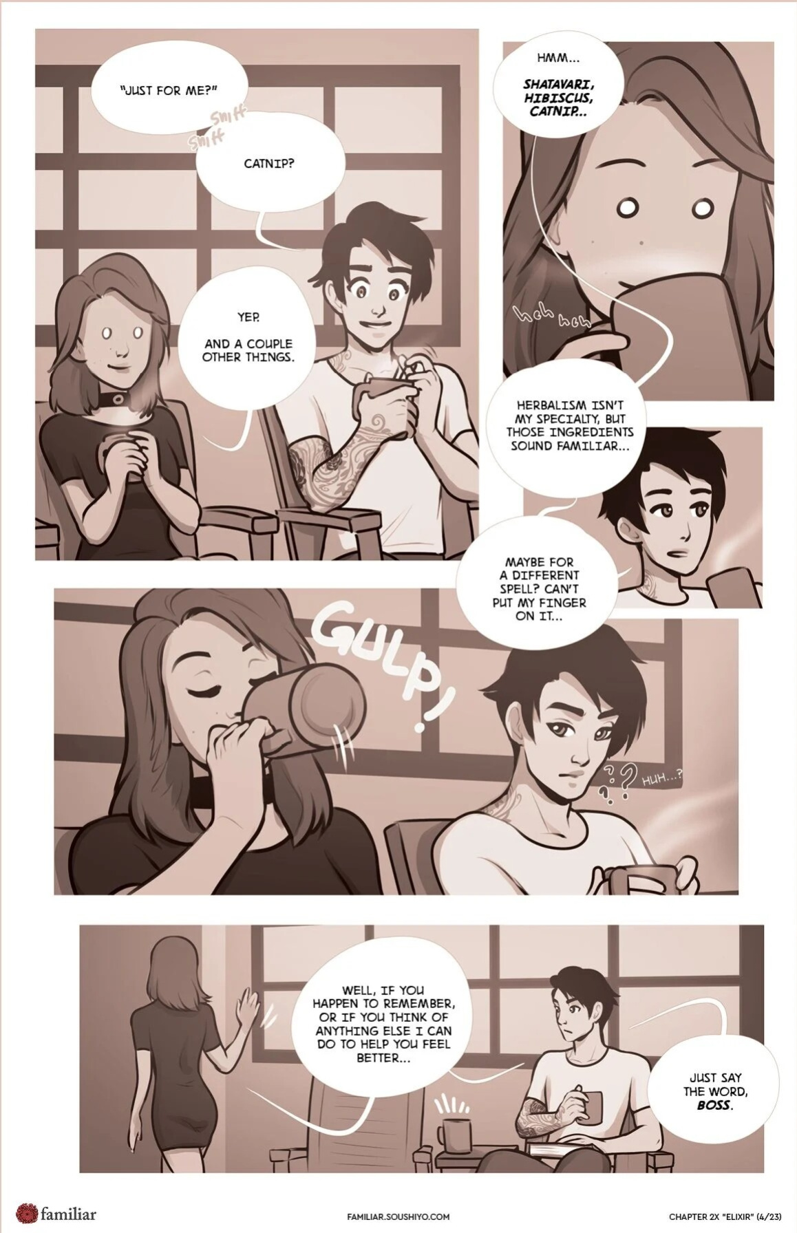 Familiar [Soushiyo] - Act 2 - Chapter 08.5 - Elixir - english