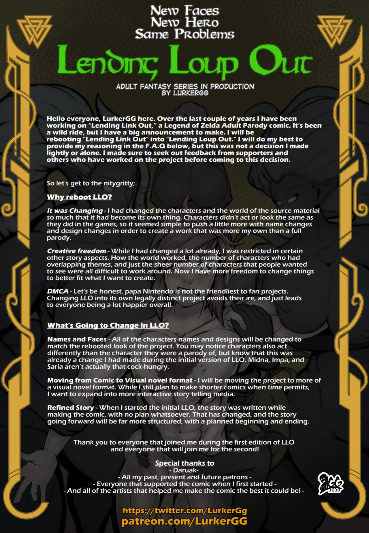 Lending Link Out; Impa's Trial