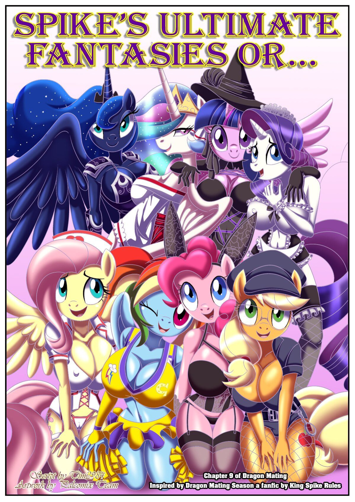 [Palcomix] Spike's Ultimate Fantasies or The Dragon King's Harem | (My Little Pony: Friendship is Magic) (Ongoing)