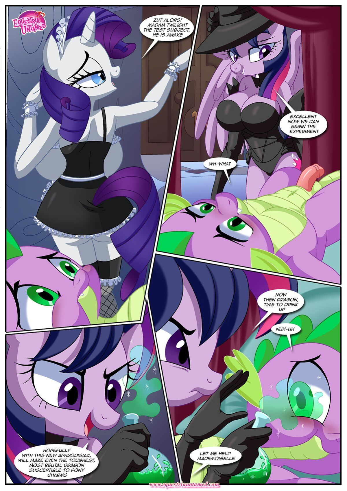[Palcomix] Spike's Ultimate Fantasies or The Dragon King's Harem | (My Little Pony: Friendship is Magic) (Ongoing)