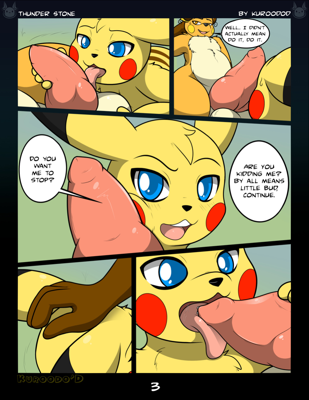 [Kuroodod] Thunder Stone (Pokemon)