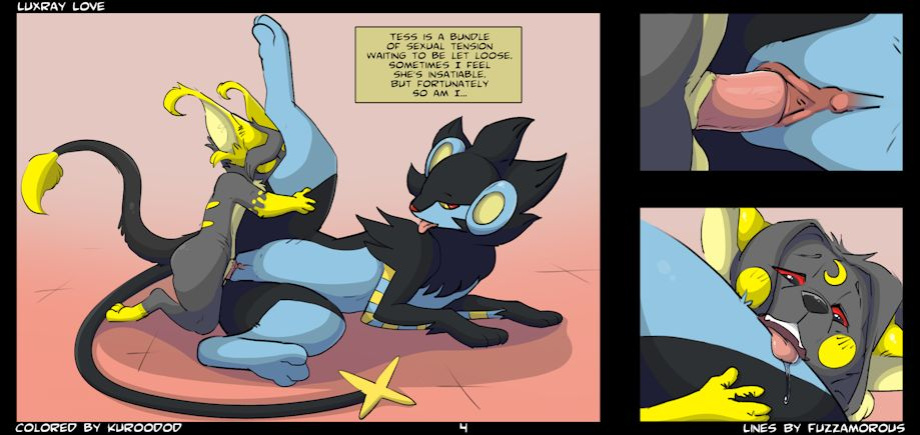 (kuroodod) Luxray Love (english)